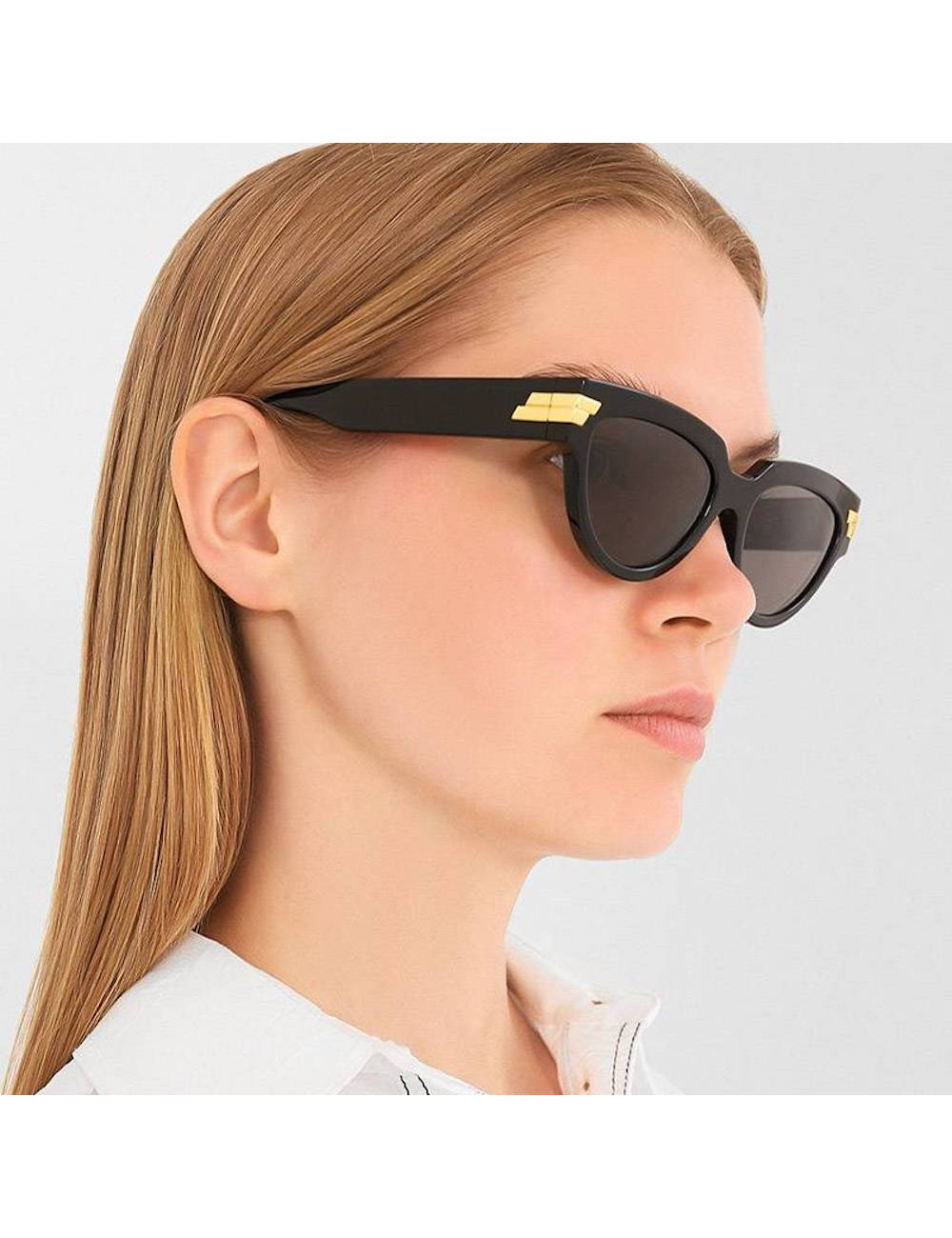 Bottega Veneta Women's BV1035S Cat Eye Sunglasses