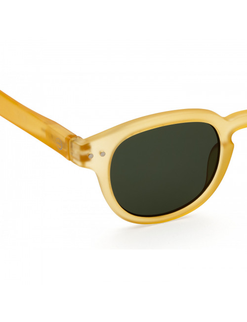 IZIPIZI C Sun yellow honey sunglasses