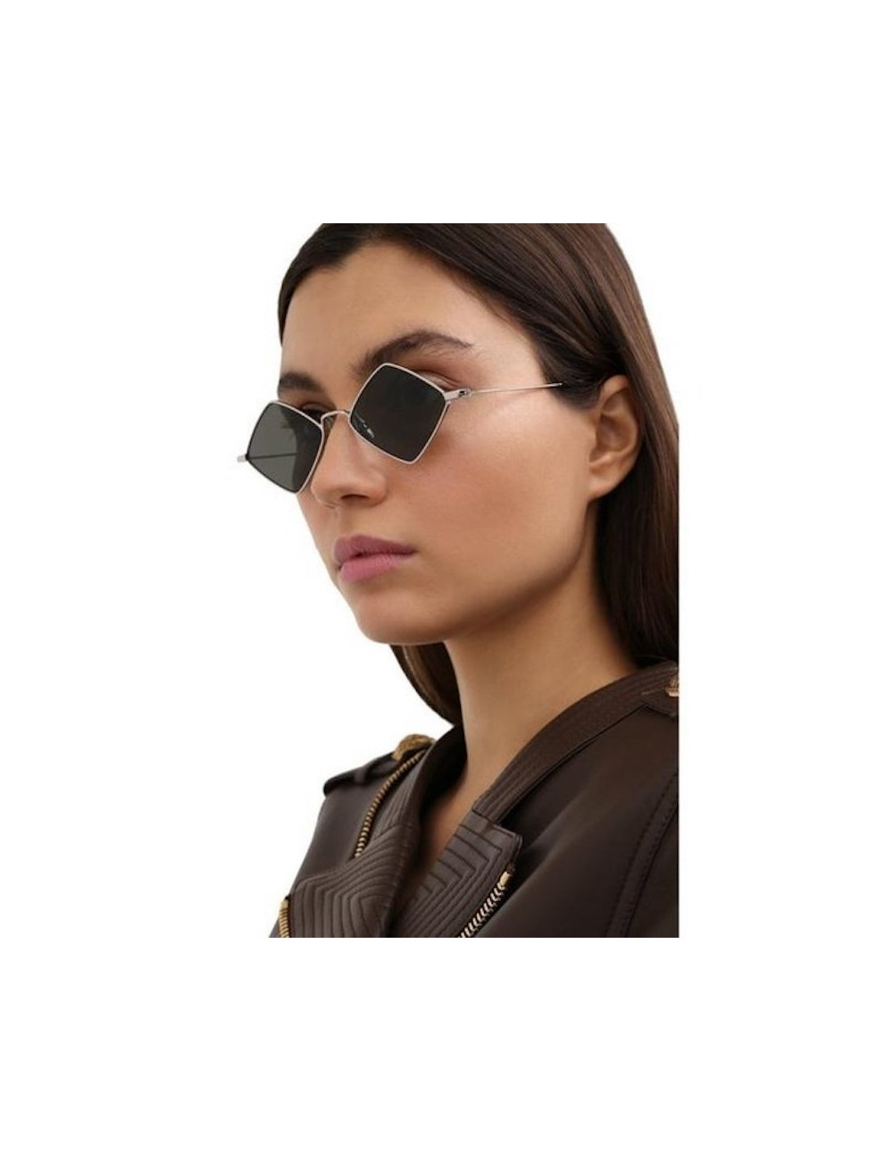 Saint Laurent SL 302 Lisa 002 Black Sunglasses