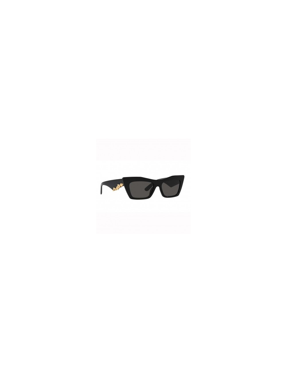 Black medusa ares on sale square cat eye sunglasses